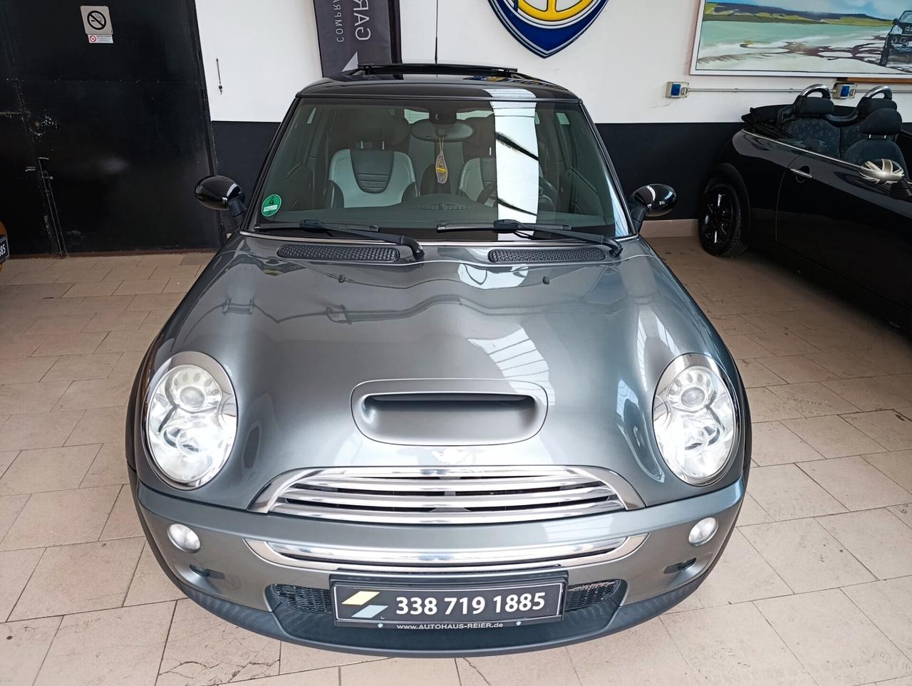 MINI COOPER S 1.6 R 53 JCW TETTO+RECARO PELLE+CERTIFICATO JCW--FULL OPTIONAL