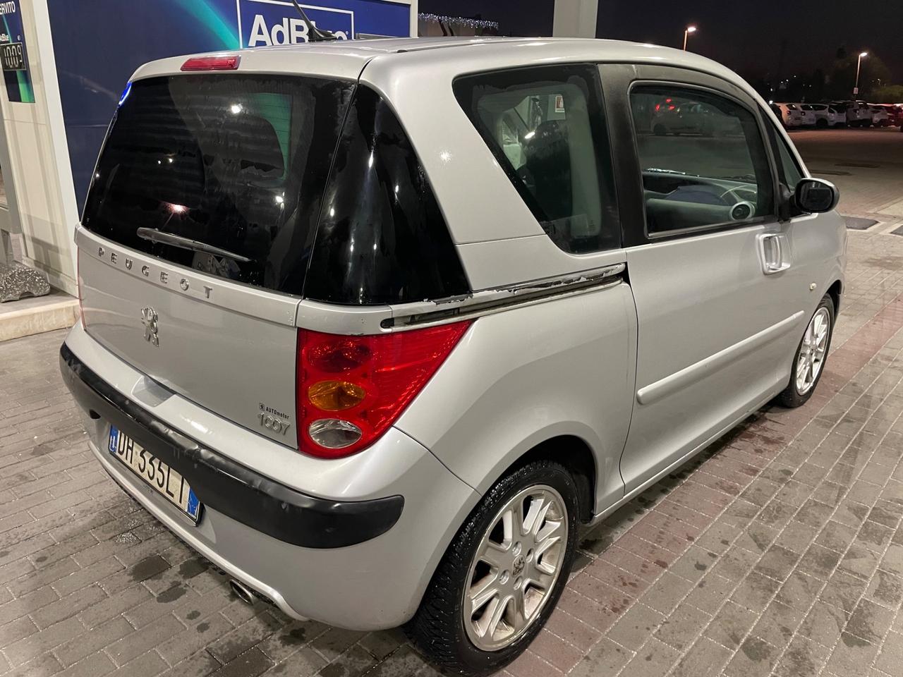 PEUGEOT 1007 1.6 BENZINA CAMBIO AUTOMATICO NEOPATENTATI 2007.