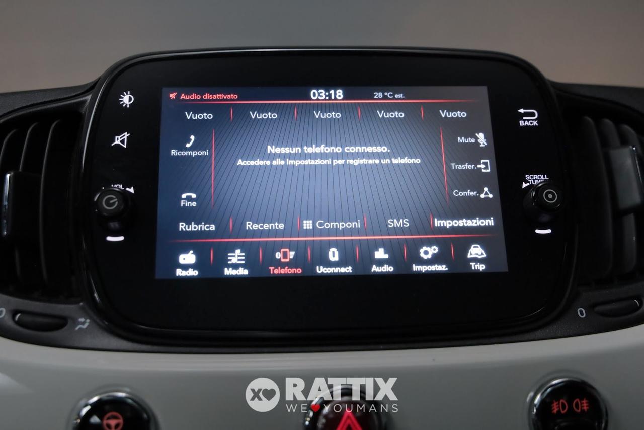 Fiat 500 1.0 Hybrid 70CV Dolcevita + tetto panoramico
