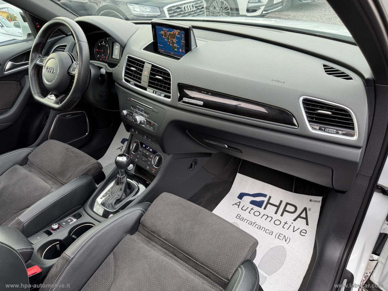 AUDI Q3 2.0TDI 184CV Quattro S-TRONIC S-TRONIC S-LINE TETTO NAVI LED BOSE QUATTRO ROTOR 20