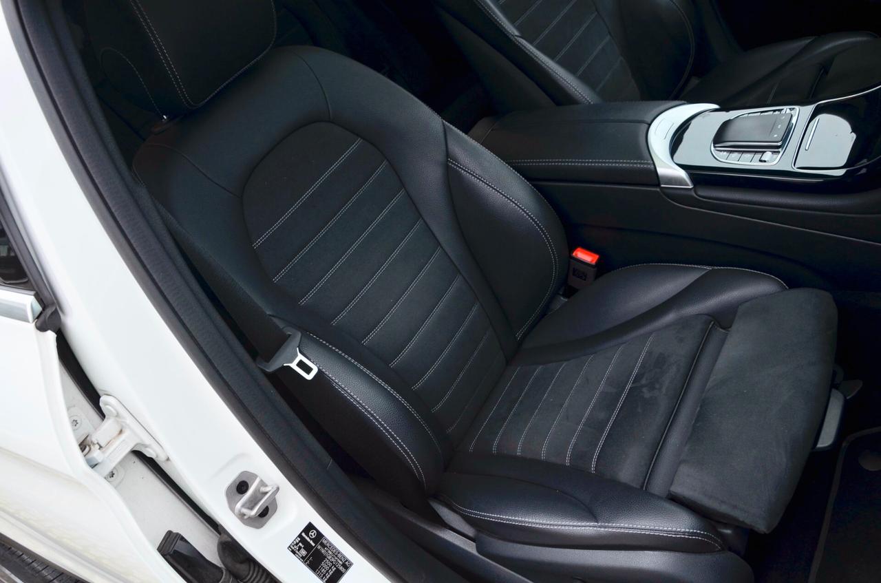 MERCEDES-BENZ GLC COUPE 200d PREMIUM 4MATIC 163cv AUTO, IVA ESPOSTA, UNICO UTILIZZATORE, SERVICE MERCEDES, TETTO, SOSPENSIONI PNEUMATICHE, NAVI, RETROCAMERA, PERMUTE