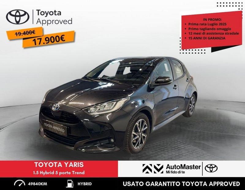 Toyota Yaris 1.5 Hybrid 5 porte Trend