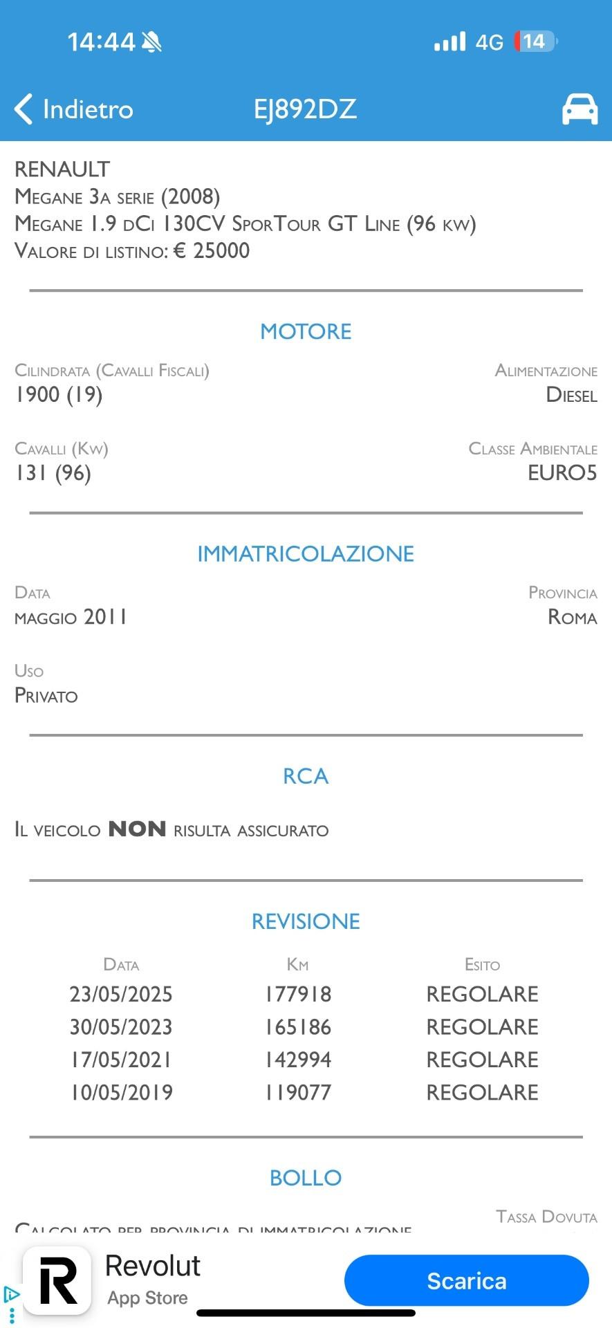 Renault Megane Mégane 1.9 dCi 130CV SporTour Attractive