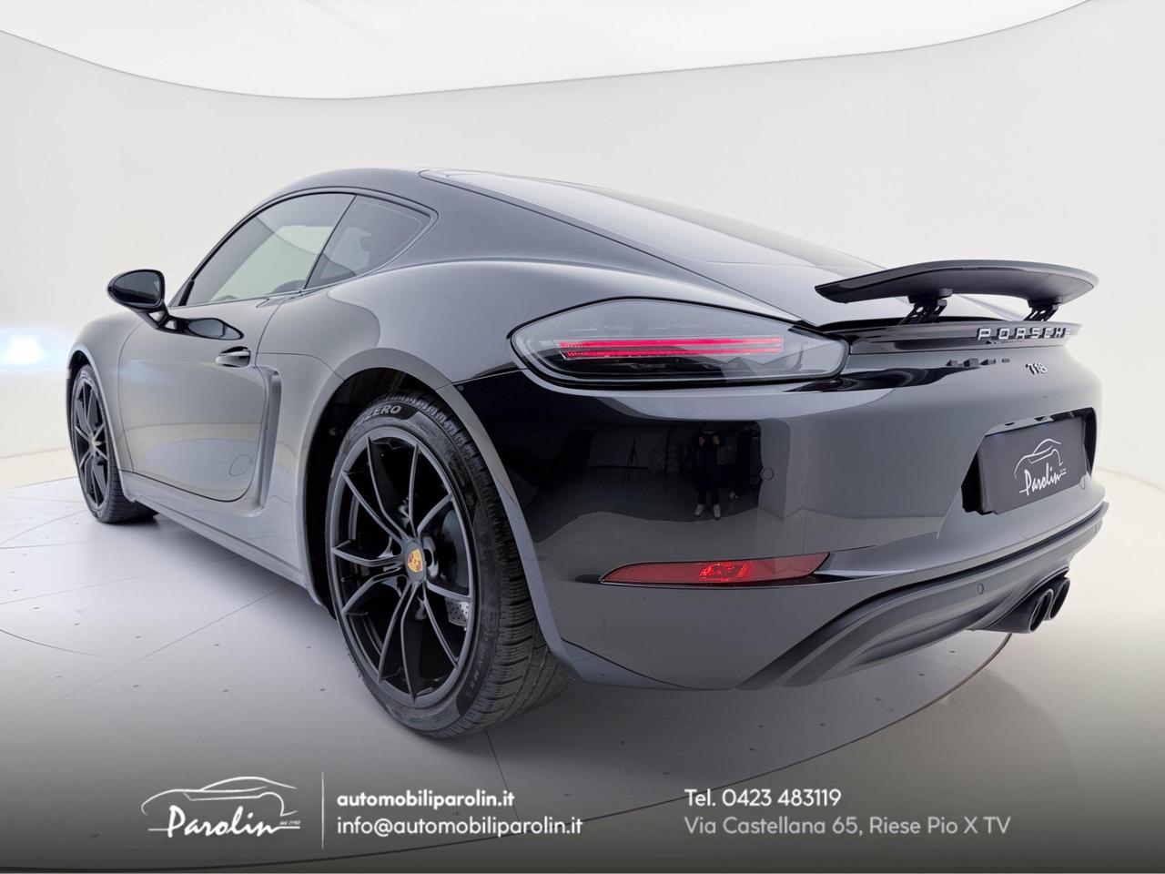 Porsche 718 Cayman 718 2.0 PDK Black pack-LED-Cerchi20-Bose-Pelle