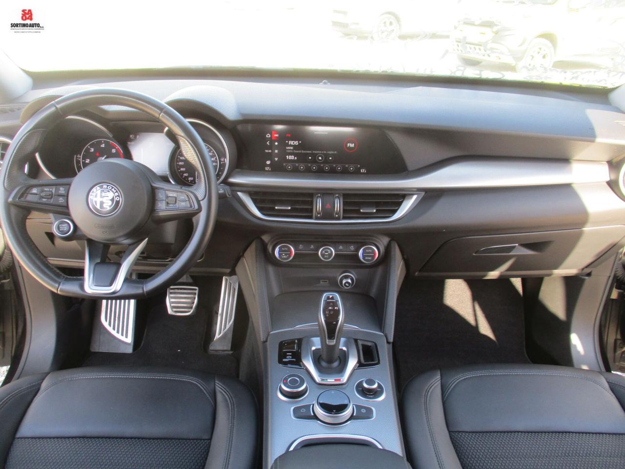 Alfa Romeo Stelvio 2.2 Turbodiesel 190 CV AT8 Q4 Sprint BLACK EDITION 11/2021 KM85000 FULL