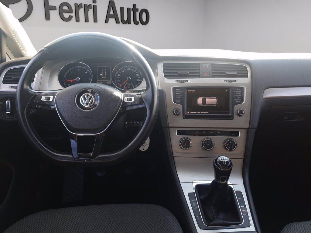VOLKSWAGEN Golf 5p 1.6 tdi comfortline business 110cv del 2016
