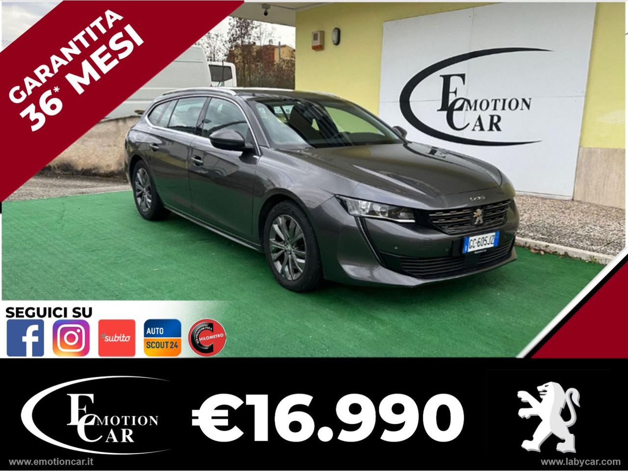 PEUGEOT 508 BlueHDi 160 S&S SW Business - 2020