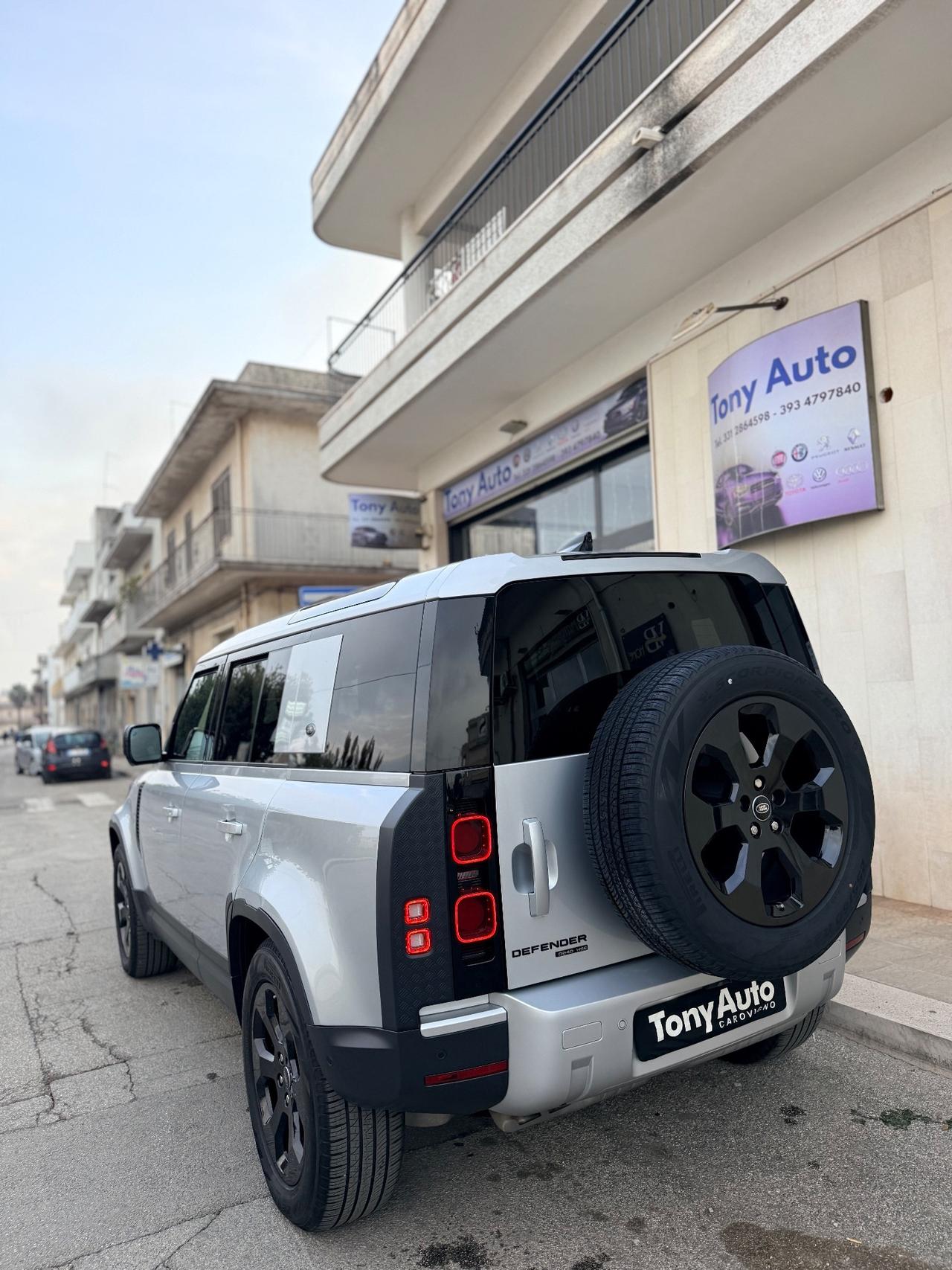 Land Rover Defender 110 2.0 SD4 240CV AWD Auto HSE TETTO APRIBILE,APPLE CARPLAY,TELECAMERA,VIRTUAL COCKPIT