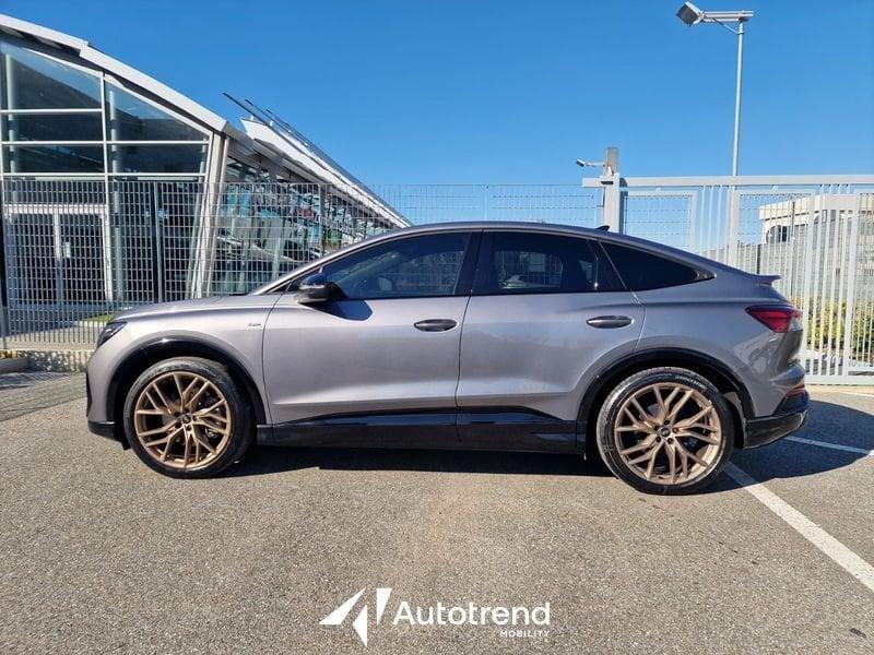 Audi Q4 e-tron Sportback SPB 50 e-tron 299 CV Quattro S Line Edition in Conto vendita