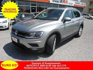 VOLKSWAGEN Tiguan 2.0 TDI SCR 4MOTION BlueMotion Tec. - UniPropriet.