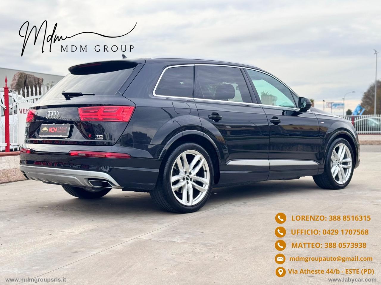 AUDI Q7 3.0 TDI 272 CV quattro 4RUOTE STERZANTI S-LINE PLUS