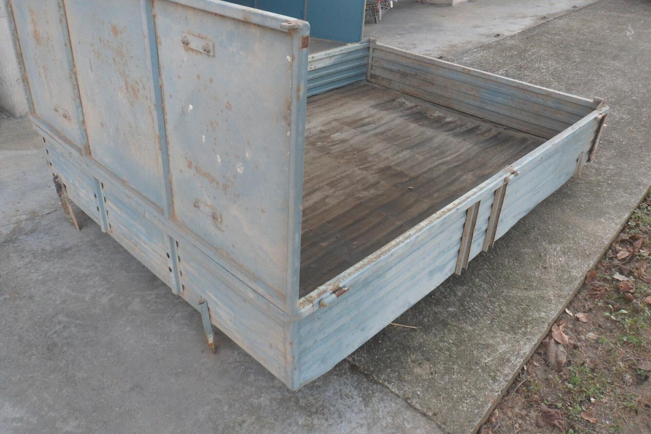 Piaggio Ape car p2/p3 solo cassone ribaltabile con soprasponde