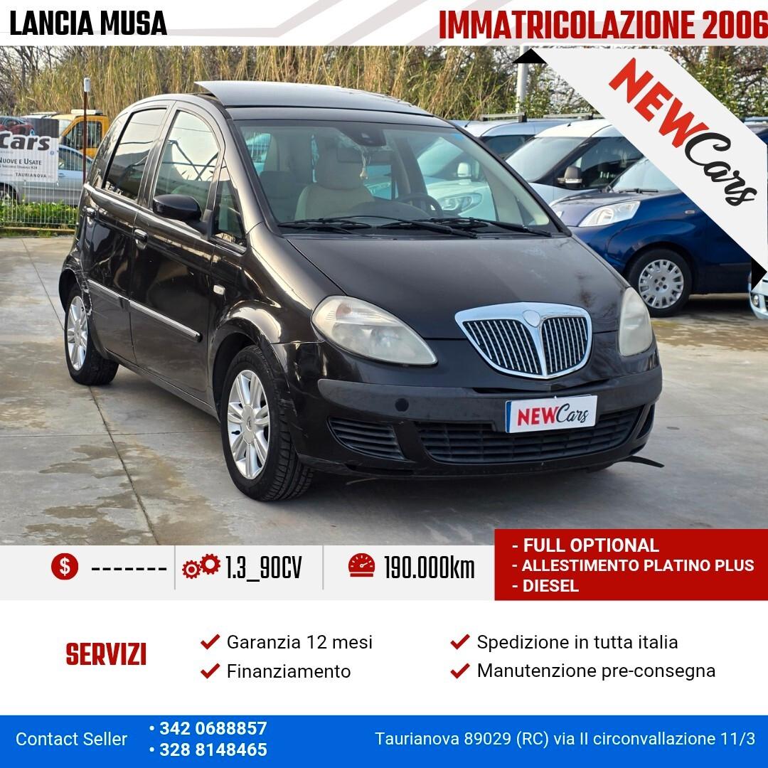 Lancia MUSA 1.3 Multijet 16V 90 CV Platino