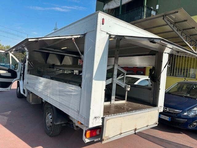 Peugeot Boxer 335 2.0 BlueHDi 130CV PL Cassonato Acciaio, Stand Ortofrutta!!