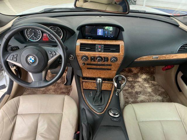 BMW 650 i Cabrio 367CV ! 1 PROPRIETARIO ! BIANCA ORIGINAL