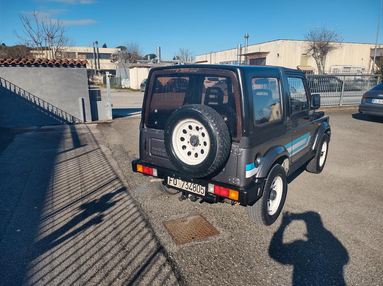 Suzuki SJ Samurai SJ413 ASI GPL e gancio traino