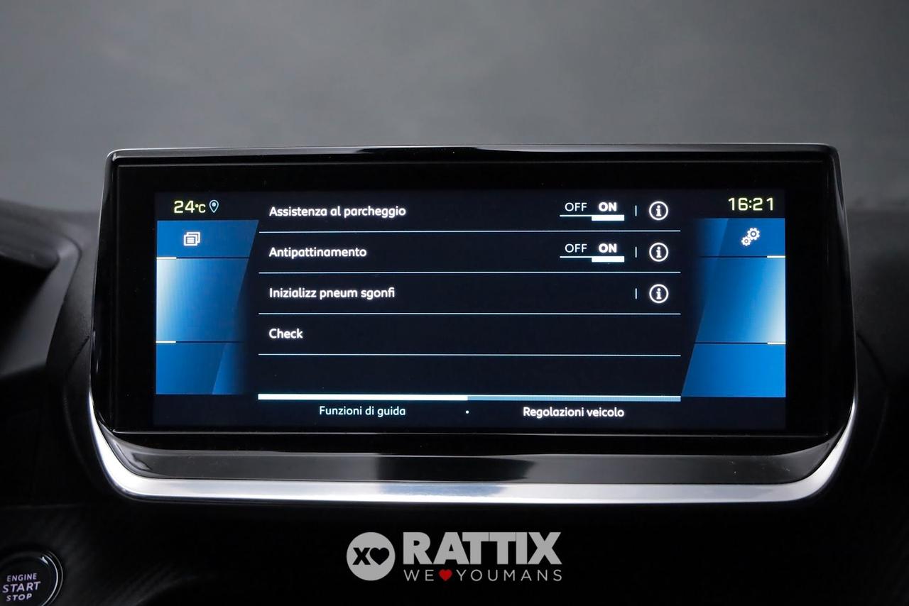 Peugeot e-208 motore elettrico 100kW Allure