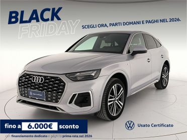 Audi Q5 sportback 40 2.0 tdi mhev 12v s line plus quattro s-tronic