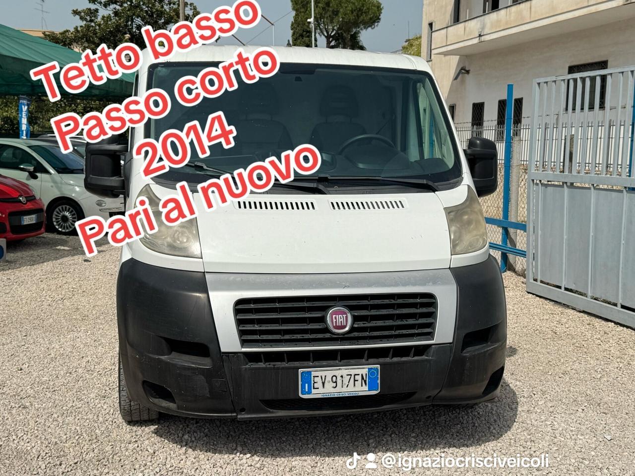 Fiat DUCATO L1 H1 TETTO BASSO PASSO CORTO TENUTO BENISSIMO 2014