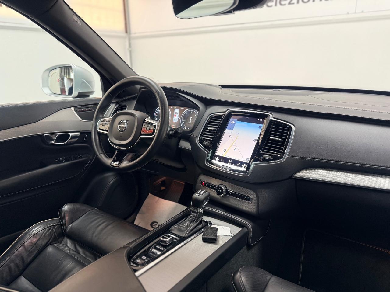 Volvo XC90 D5 2.0 224CV AWD Geartronic 7 posti R-design 05/2016 EURO 6B
