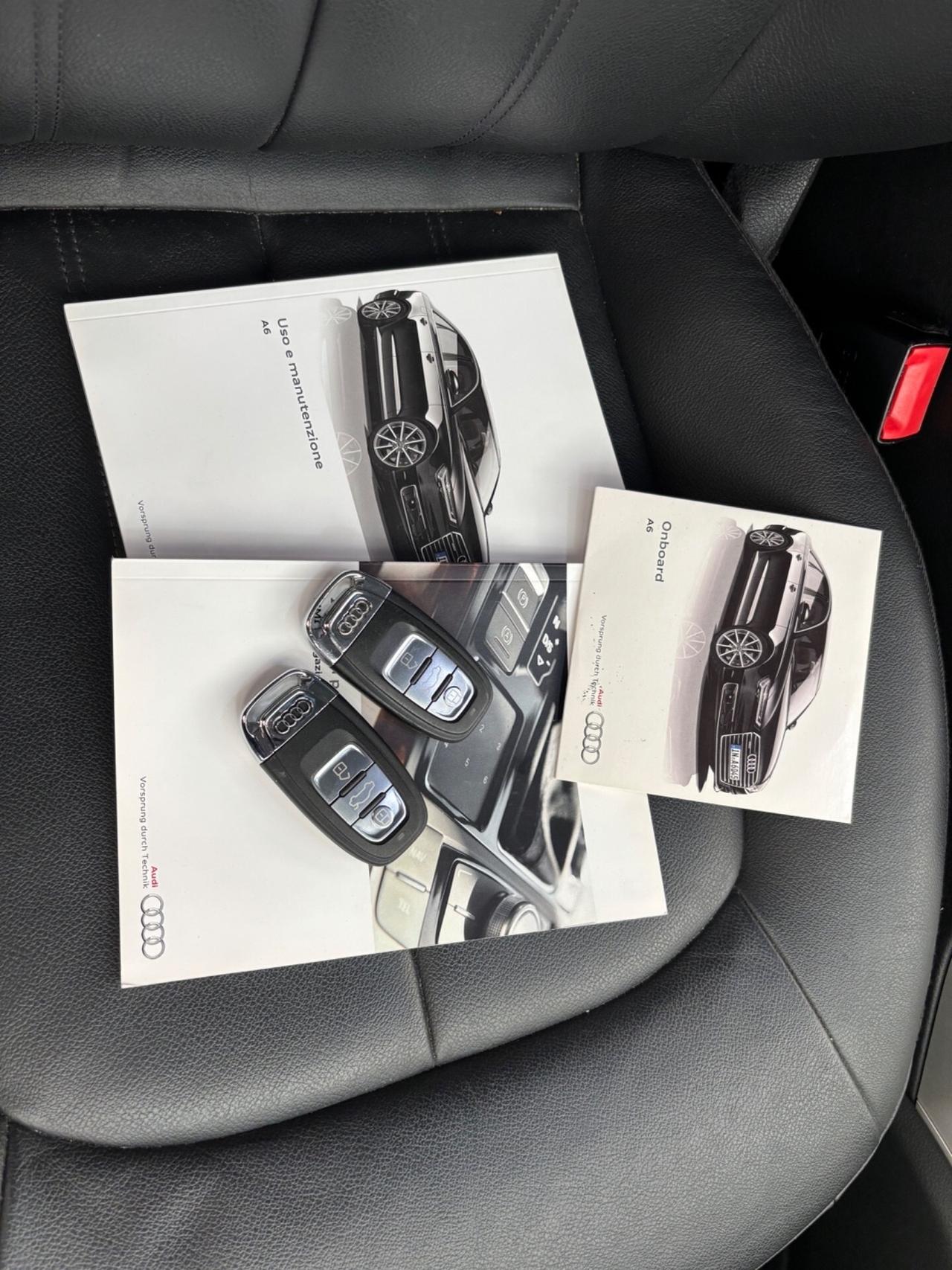 Audi A6 Avant 2.0 TDI 190 CV s-line matrix- navi-pelle gancio traino permute e finanziamenti