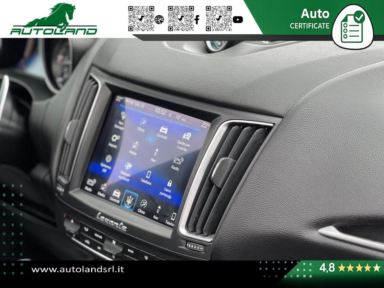 Maserati Levante 3.0 V6 Gransport 275cv auto Tetto Full