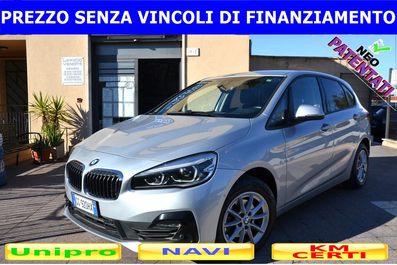 BMW 216 D ACTIVE TOURER AUT.+FULL LED+NAVI+PDC+CRUISE+CERCHI