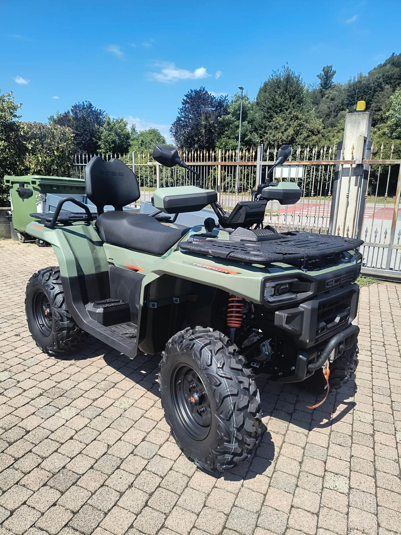 QUAD TERROX 550 L EPS targa gialla