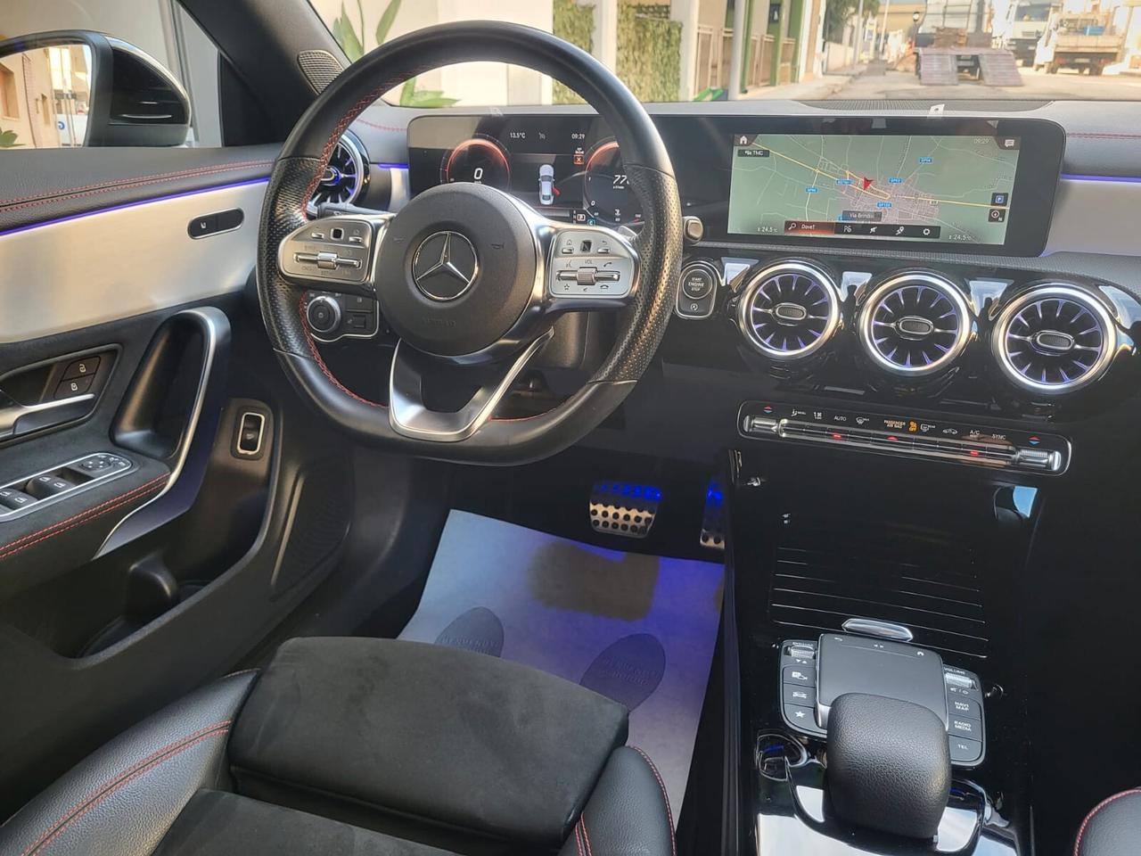 Mercedes CLA 200 d 150 Cv Autom. Premium/Amg+Tetto+Luci Ambiente...