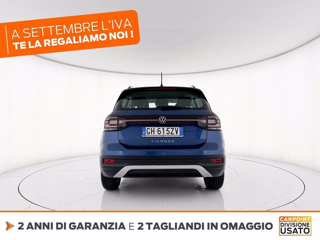 VOLKSWAGEN T-cross 1.0 tsi style 110cv dsg del 2022