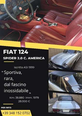 Fiat 124 Spider AMERICA