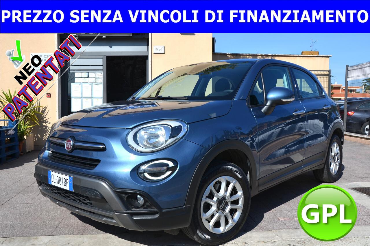 Fiat 500X 1.6 110CV **GPL** CITY CROSS **PREZZO VERO**