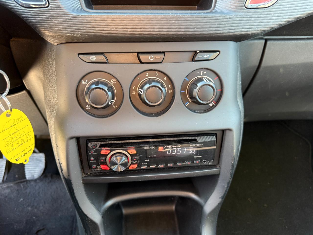 CITROEN C3 ANNO 2012 1.4 DIESEL 68 CV