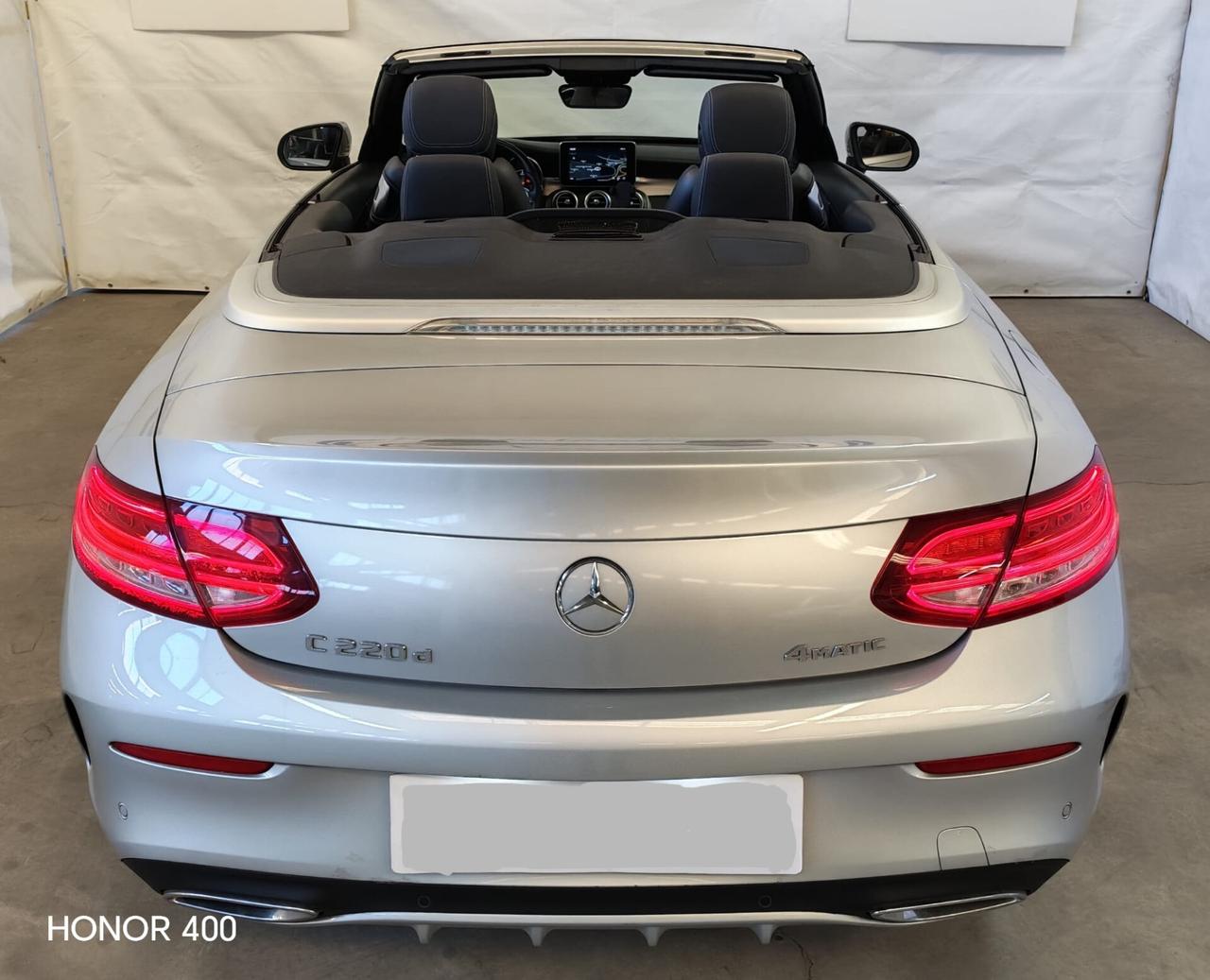 Mercedes-benz C220d Cabrio 4MATIC IVA ESPOSTA
