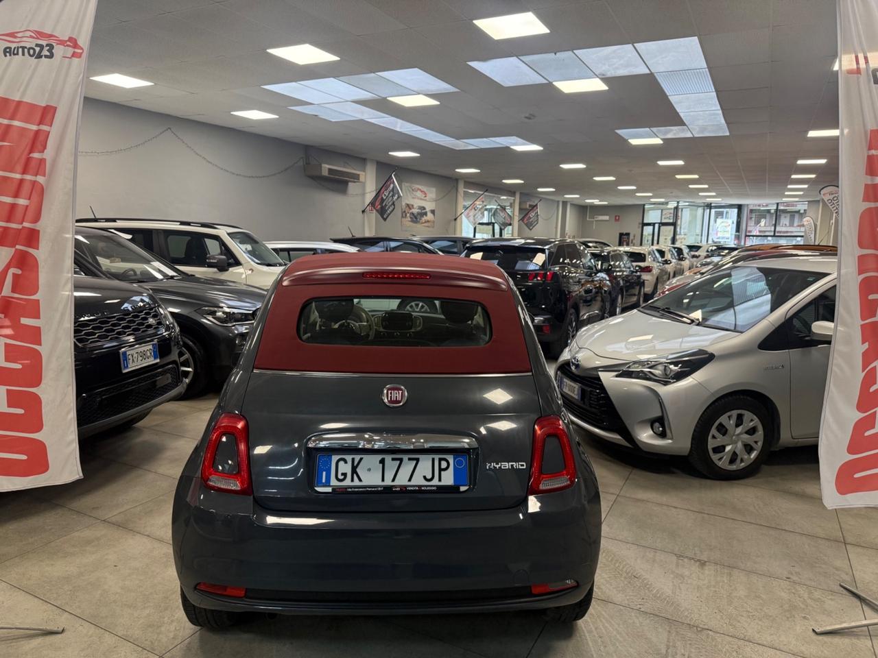 Fiat 500 C 1.0 Hybrid Red 69CV Ok Neopatentati