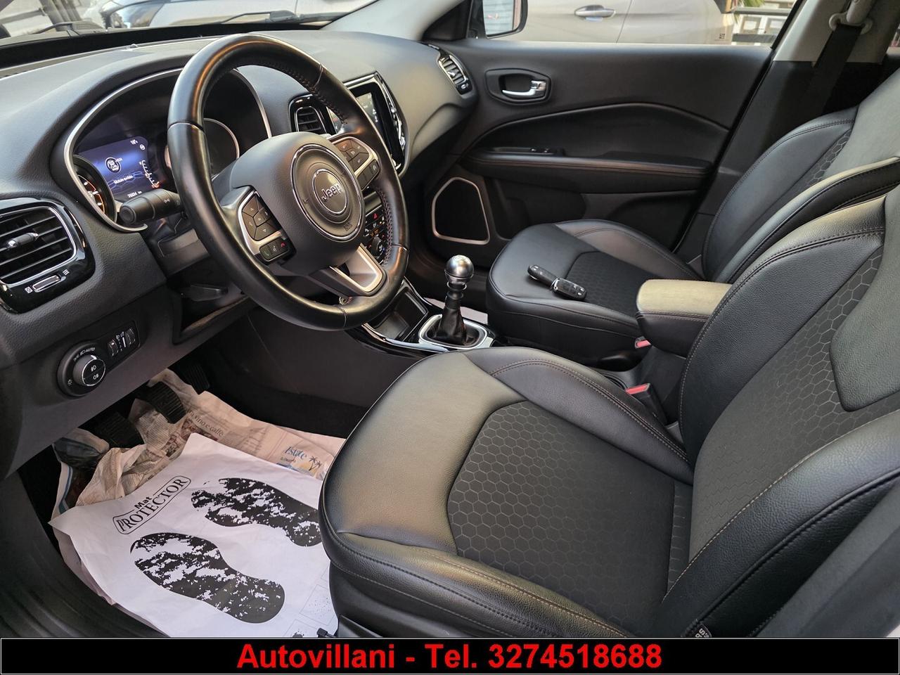 JEEP compass 1.6 mjt cv 120 limited anno 11/2020 km 78000