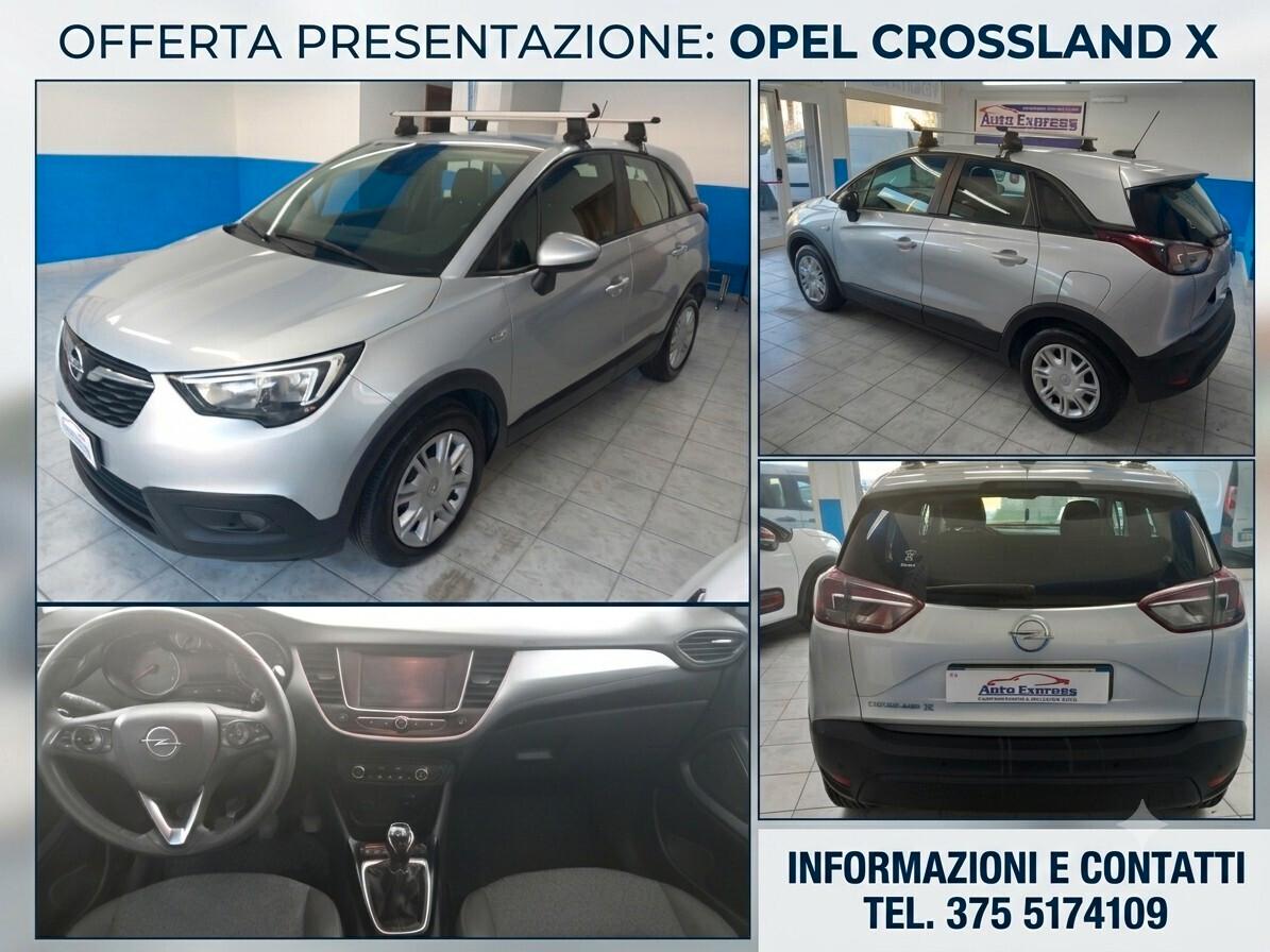 Opel Crossland anno 2018 1.2 benzina 105 mila km