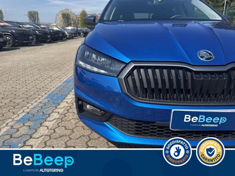 Skoda Fabia 1.0 TSI EVO STYLE 110CV DSG