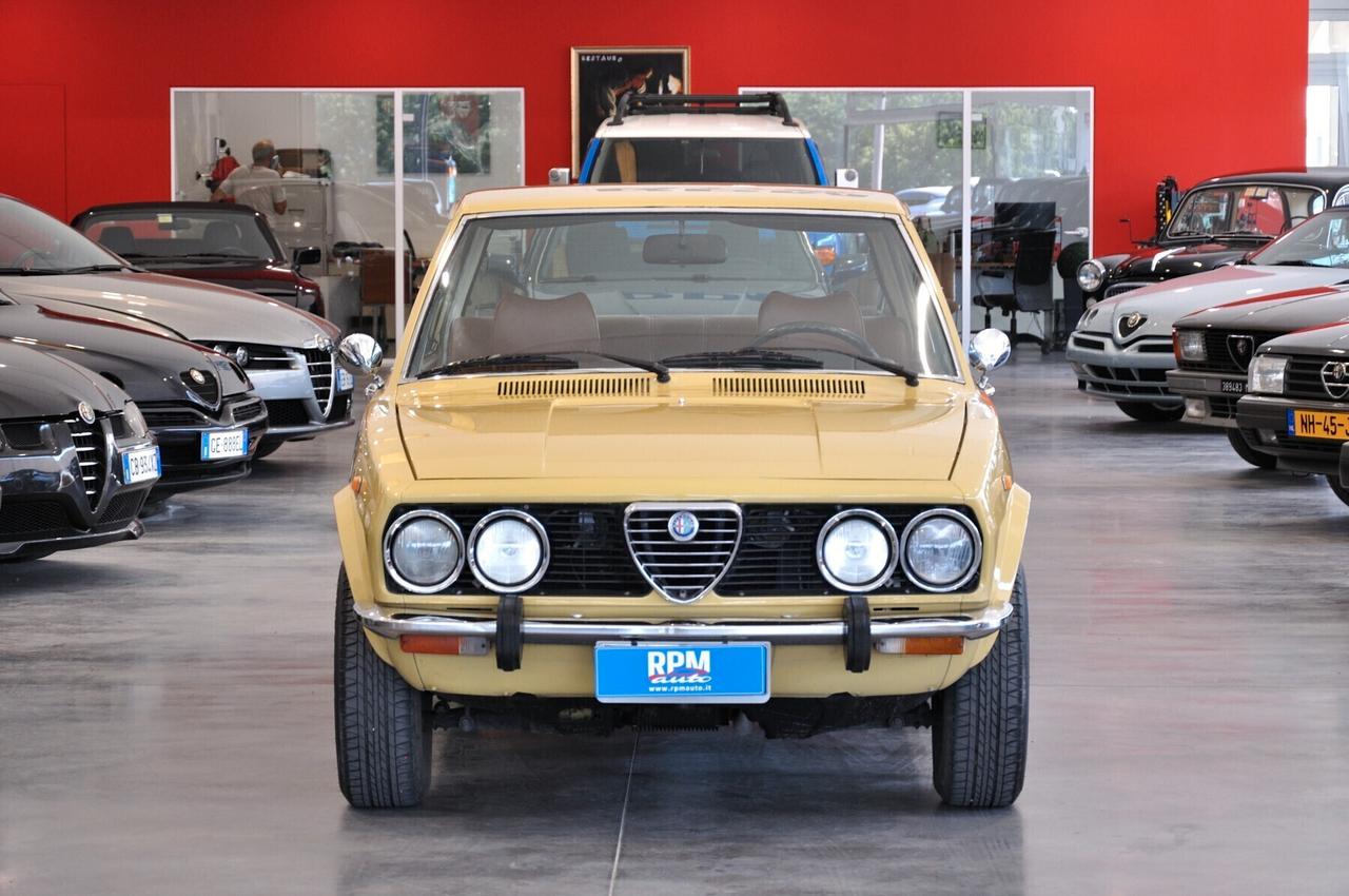 Alfa Romeo Alfetta 1.8 Giallo Piper ASI