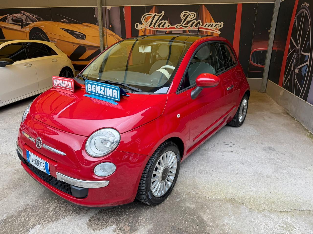 Fiat 500 1.2cc benzina 12 mesi garanzia-2013