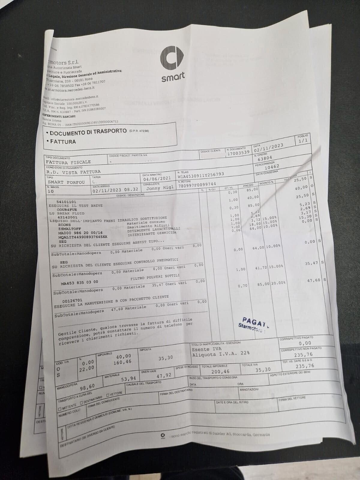 Smart ForFour EQ Prime