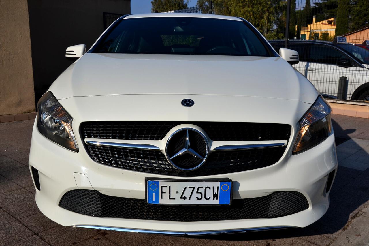 Mercedes-benz A 180 1.5 D 109CV 6M NAVI+PELLE+RCAM+CRUISE+CERCHI+EURO6