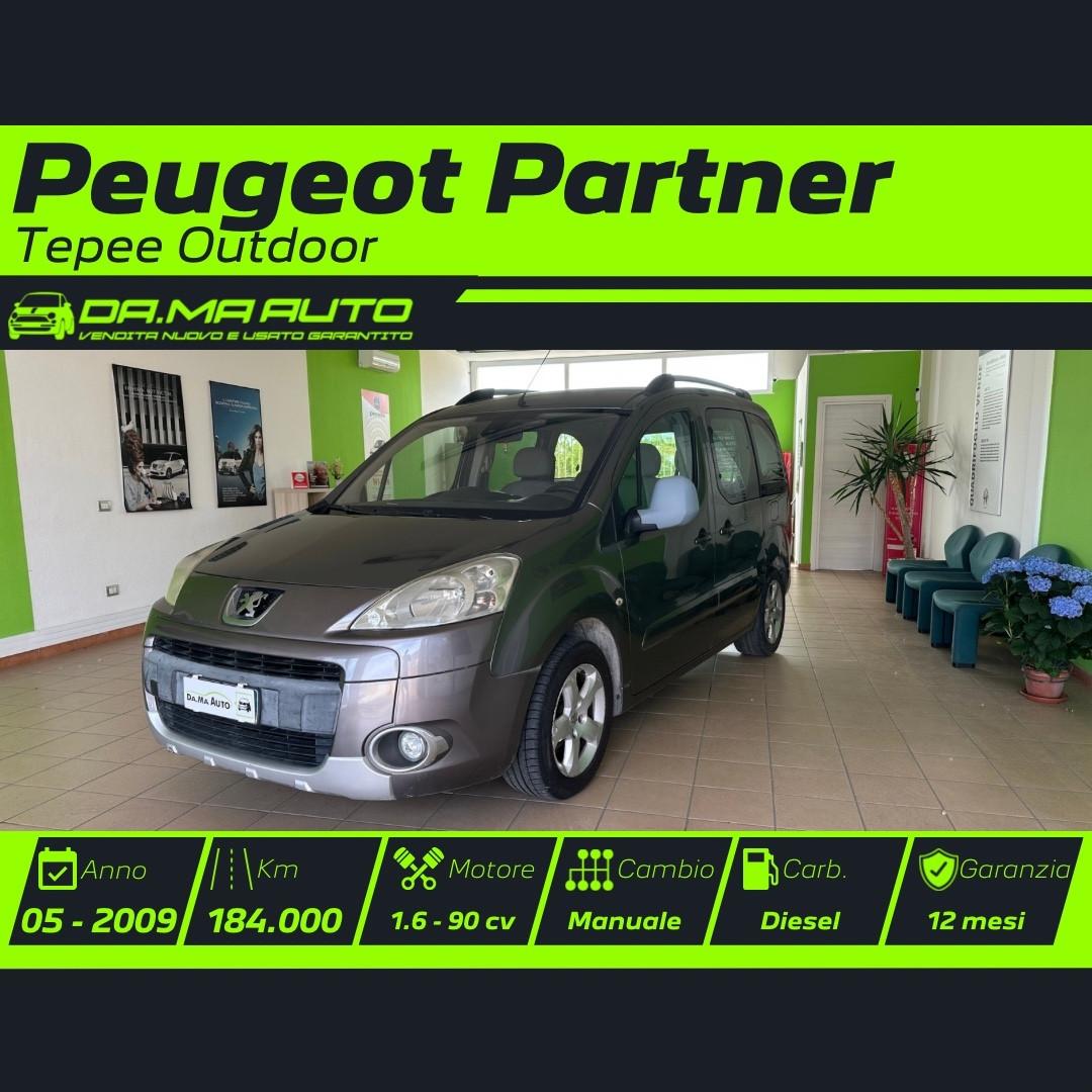 Peugeot Partner Tepee 1.6 HDi 90CV Outdoor Anno 2009