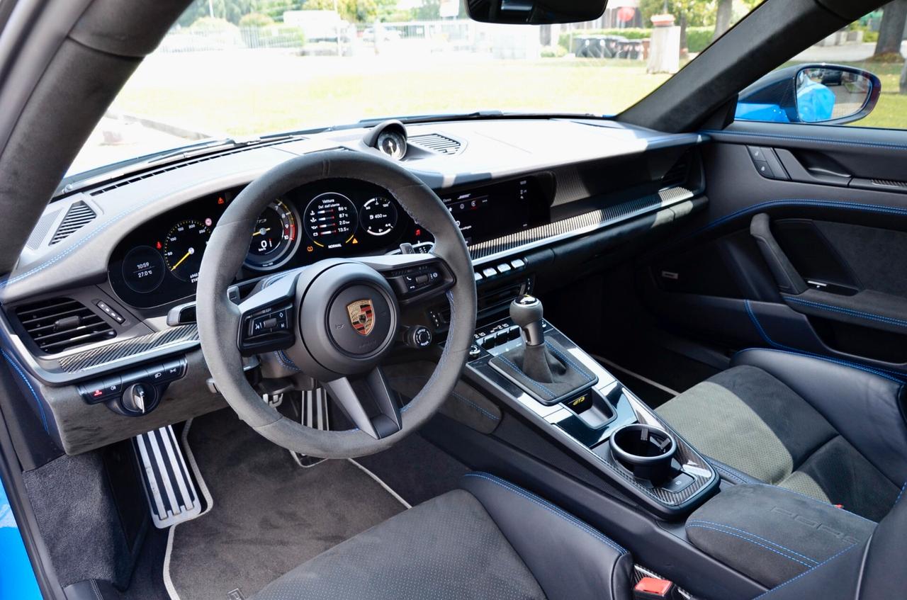 PORSCHE 992 911 COUPE 4.0 GT3 510cv PDK, SERVICE PORSCHE, CARBOCERAMICA, CLUBSPORT, MATRIX, LIFTING SYSTEM, SCARICO, HI-FI BOSE, PERMUTE