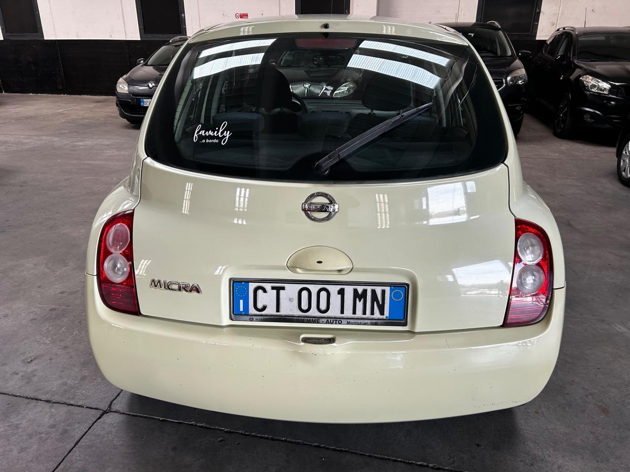 Nissan Micra 1200 benzina 108000 km neopatentato