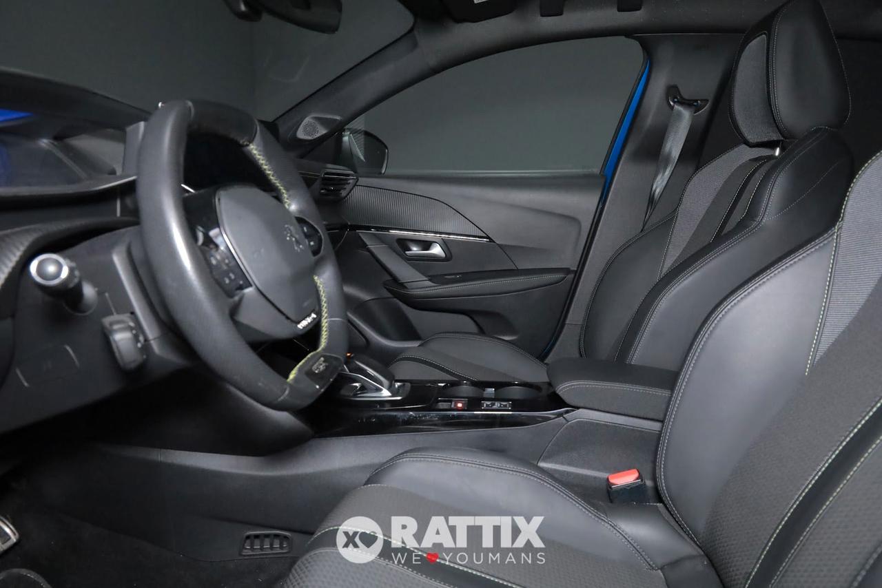 Peugeot e-208 motore elettrico 100kW GT