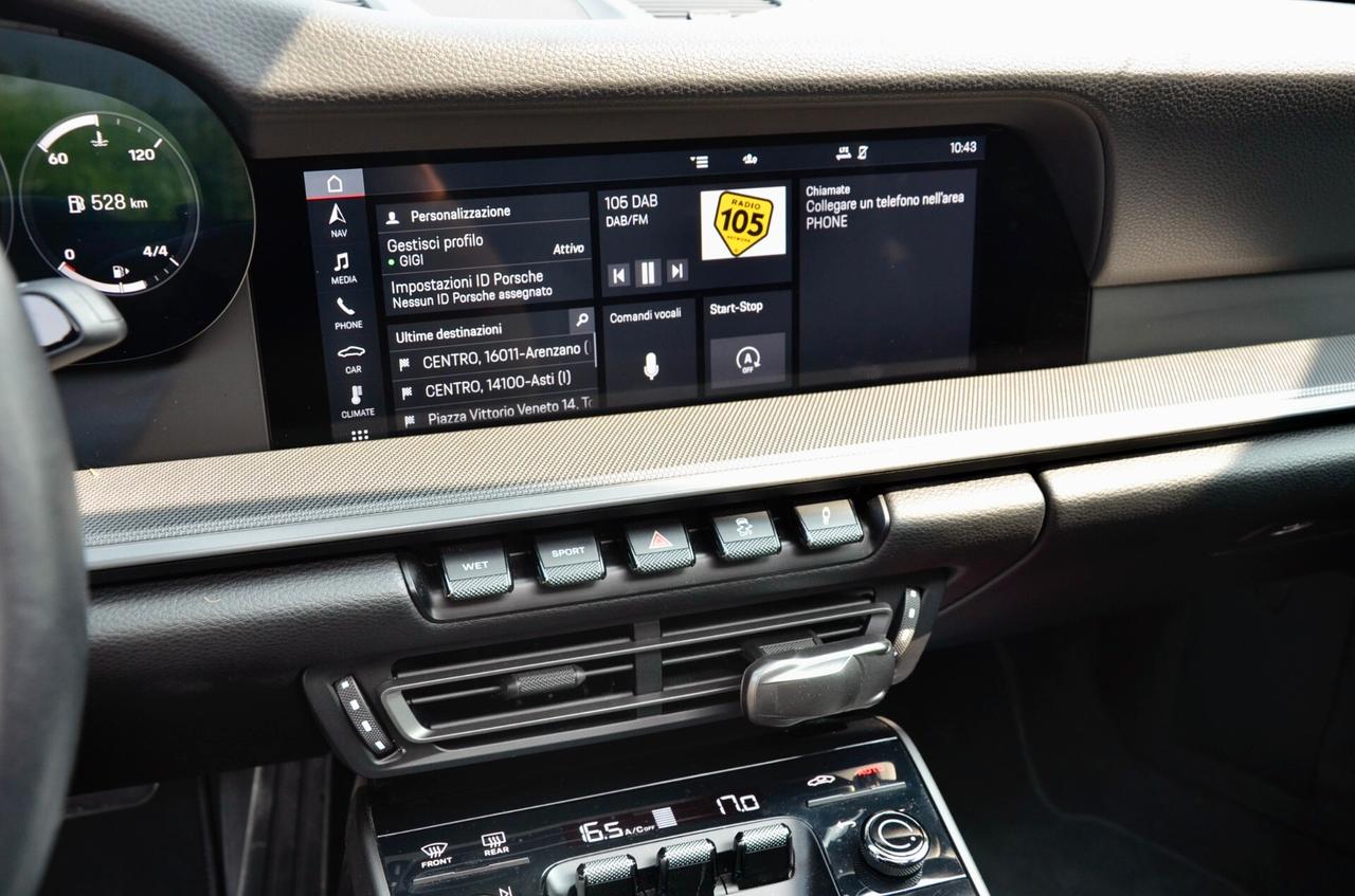 PORSCHE 911 992 COUPE 3.0 CARRERA S 450cv PDK, SERVICE PORSCHE UFF ITALIANA, EURO 6D, TETTO, ASSE POST, SCARICO, PERMUTE