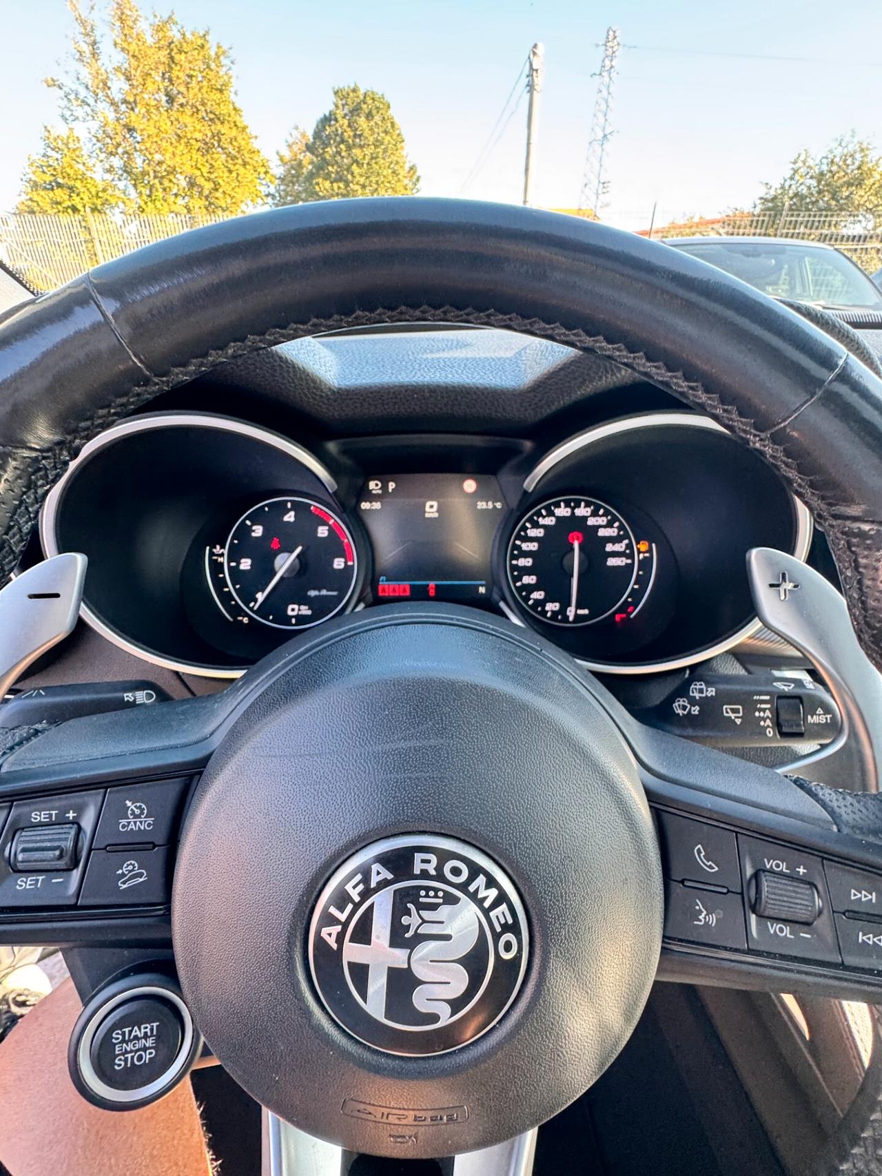 Alfa Romeo Stelvio 2.2 Turbodiesel 190 CV AT8 Q4 Sprint*TETTO*TELECAMERA*GARANZIA