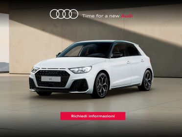 Audi A1 sportback 30 1.0 tfsi identity black 116cv s-tronic