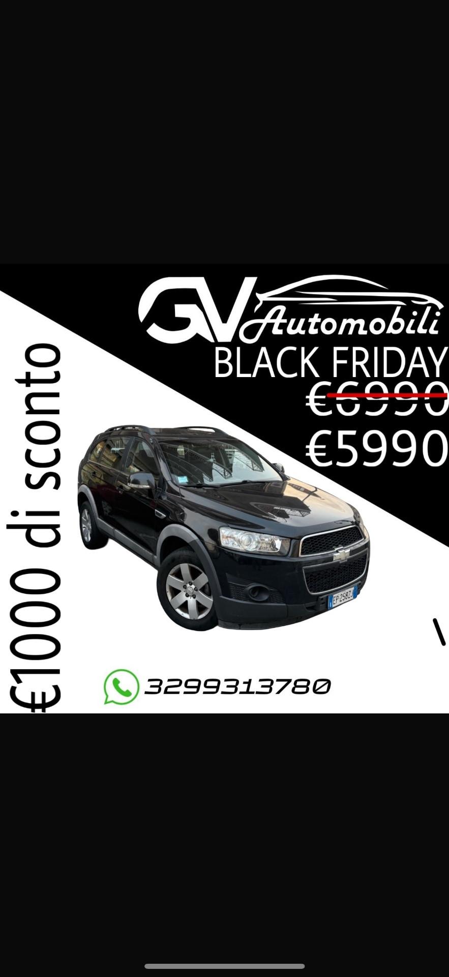 Chevrolet Captiva BLACK FRIDAY